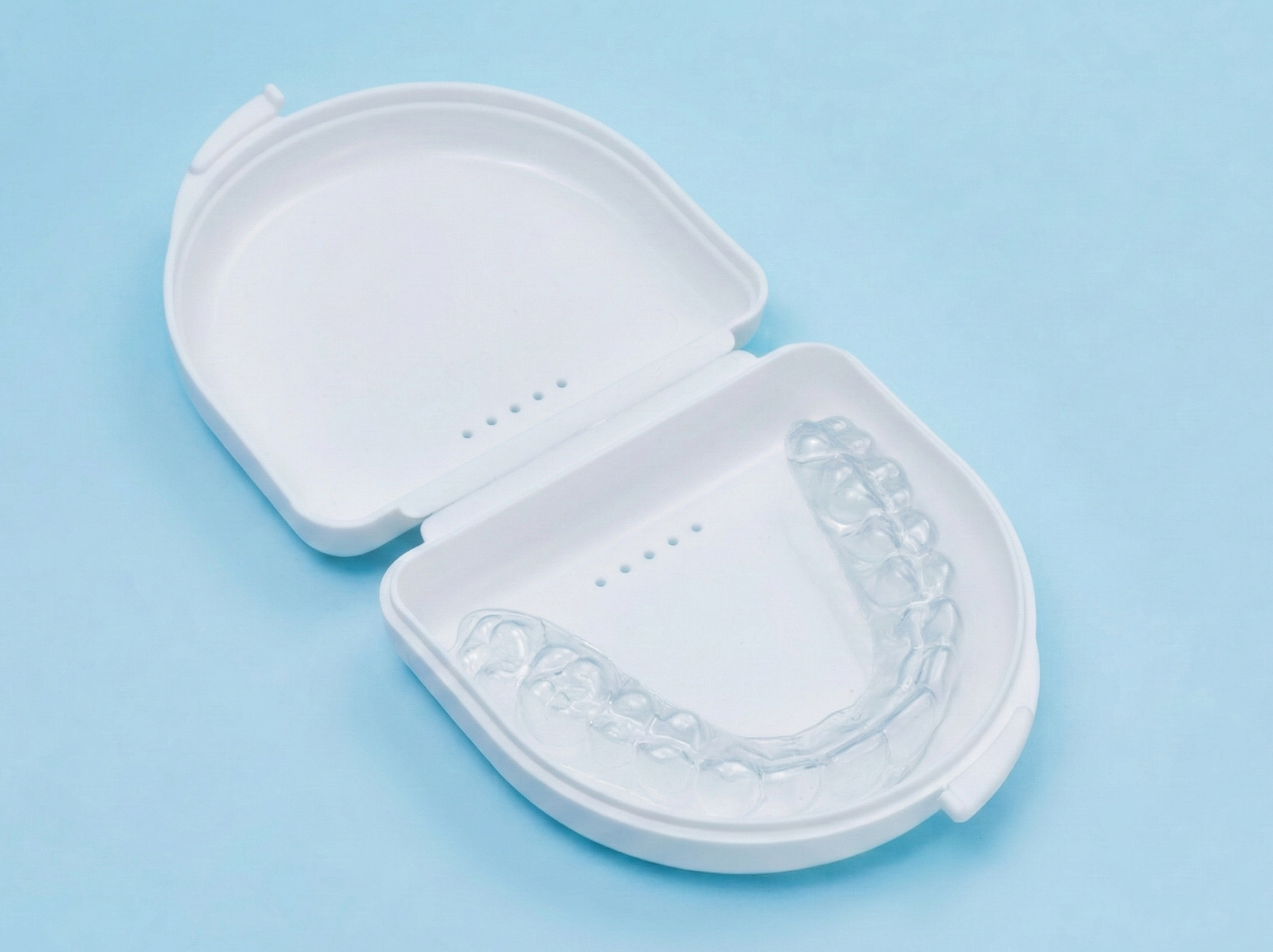 Individuelle Bleachingschiene für Unterkiefer