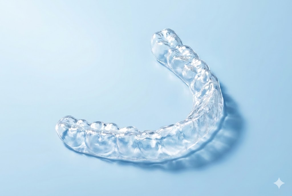 Individuelle Bleachingschiene für Unterkiefer