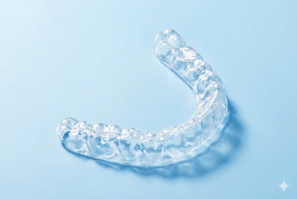 Individuelle Bleachingschiene für Oberkiefer