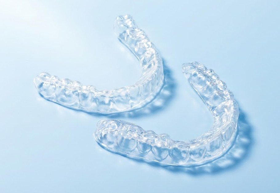 Individuelle Bleachingschienen für Ober- und Unterkiefer